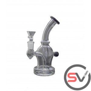GUMDROP GLASS WATER PIPE 6inch